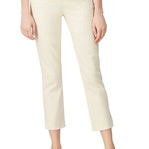 J BRAND Cream Ruby High Rise Crop Jeans